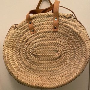 Handmade basket purse